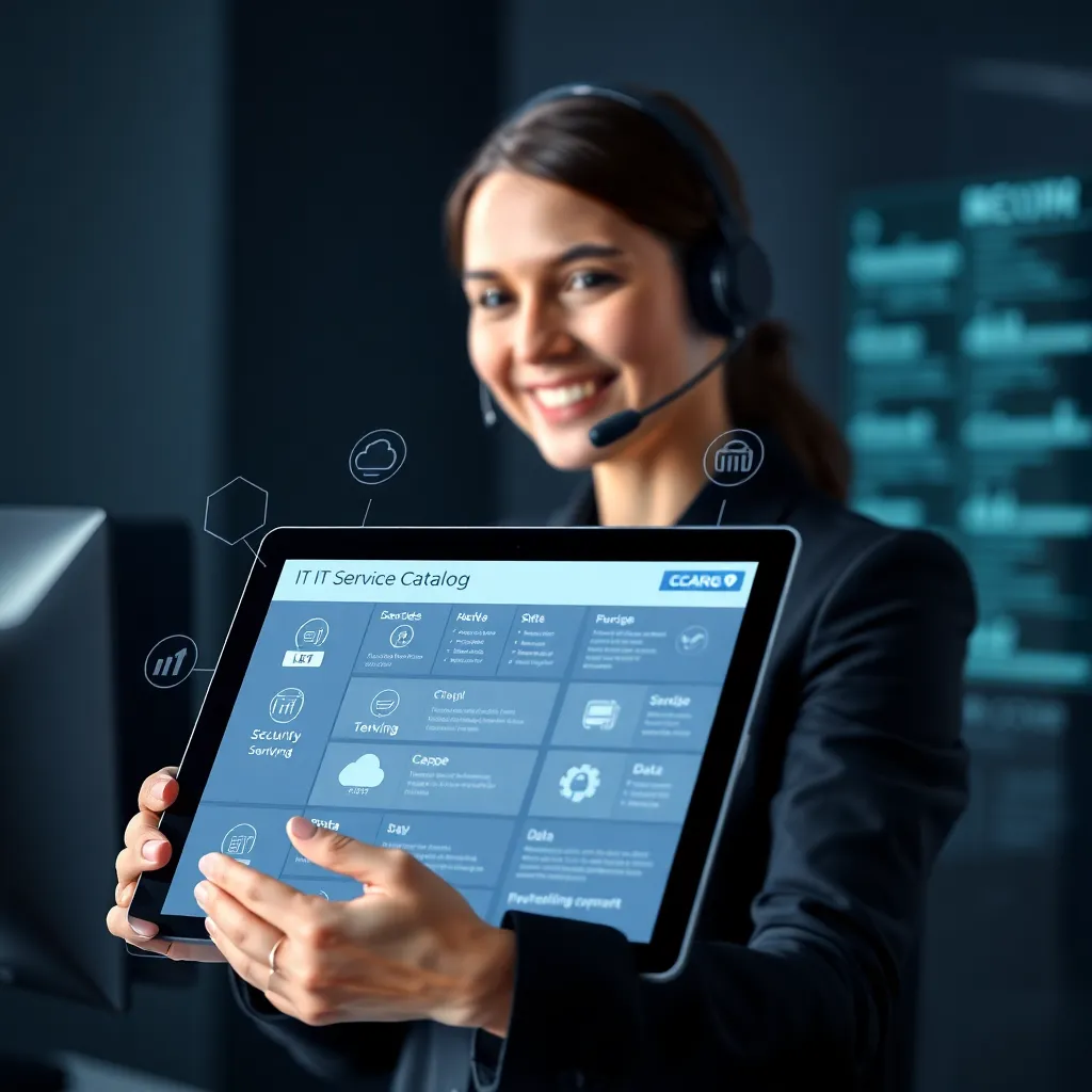 Каталог IT-услуг и технической поддержки